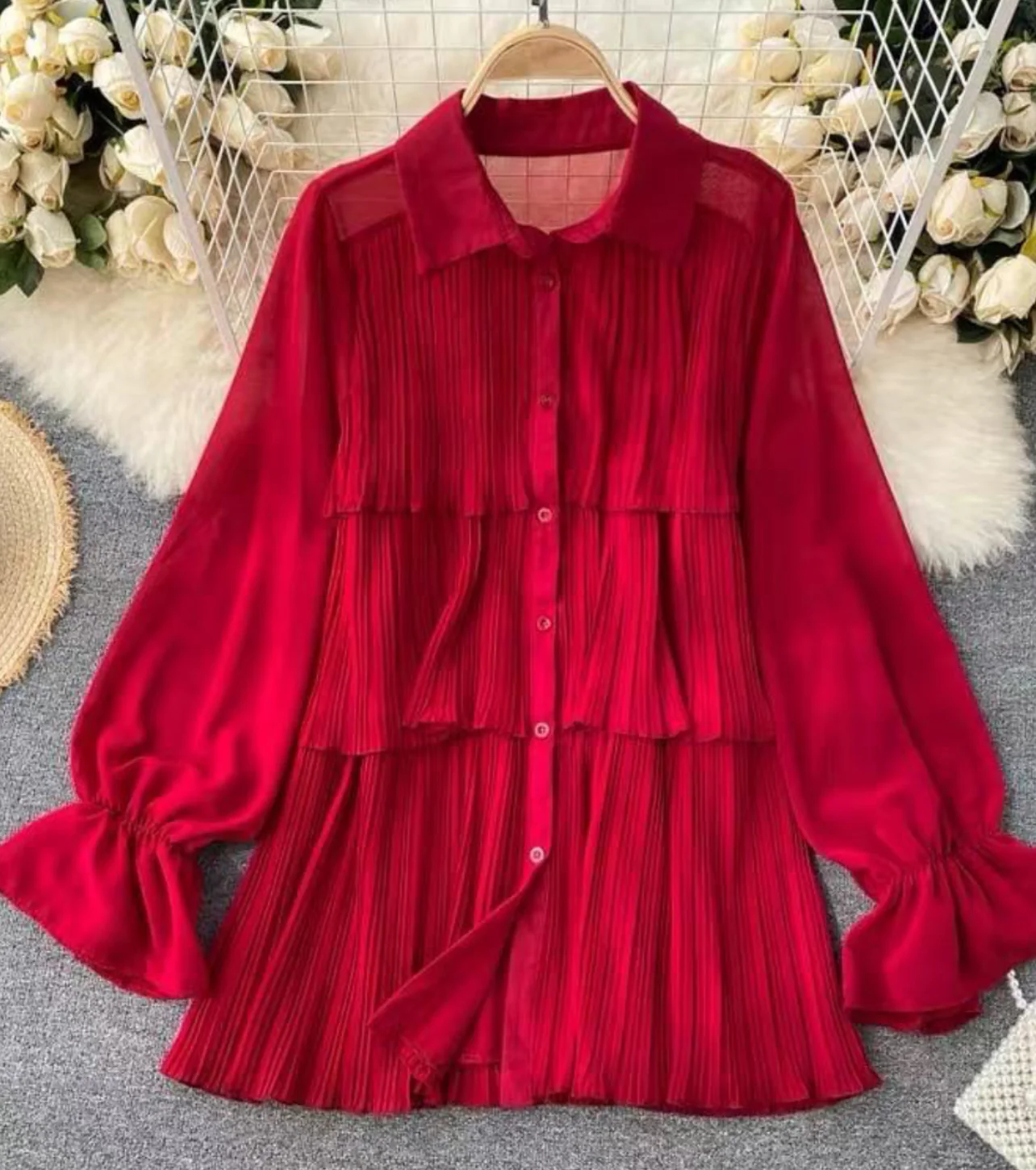 Pleated summer dress - Image 5