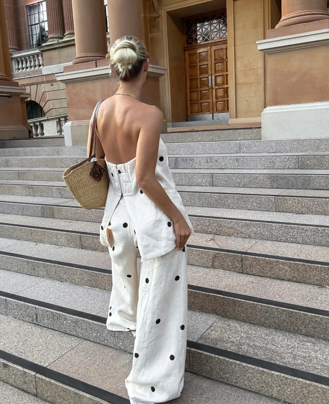 Polka Dot Strapless Coords - Image 2