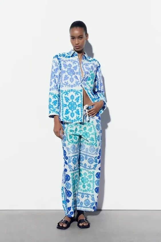Poplin Printed Cords - Image 2