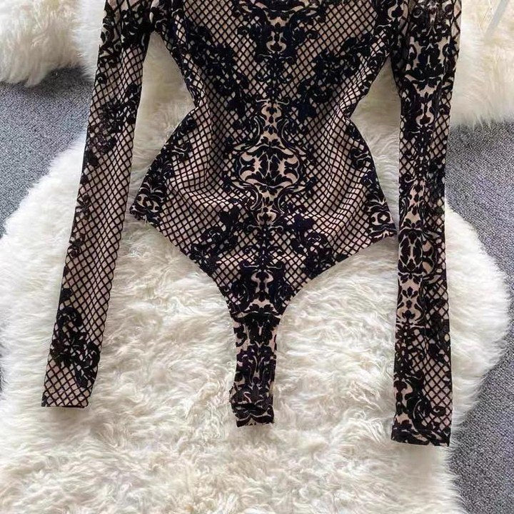 Printed Floral Bodysuit - Image 3