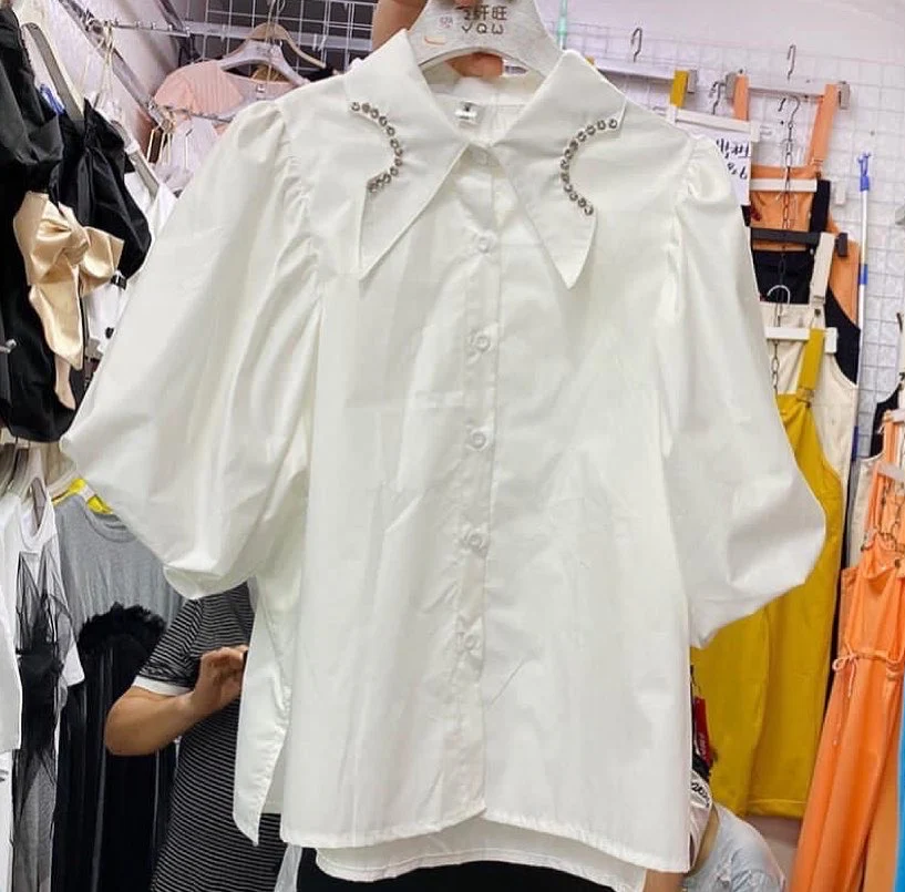 Puff Sleeves Shirt - Image 2