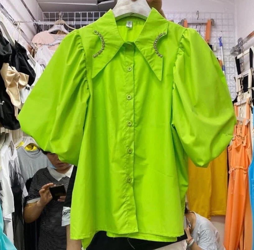 Puff Sleeves Shirt - Image 4