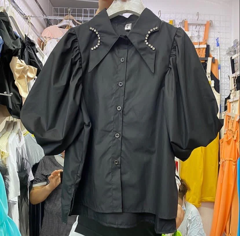 Puff Sleeves Shirt - Image 7