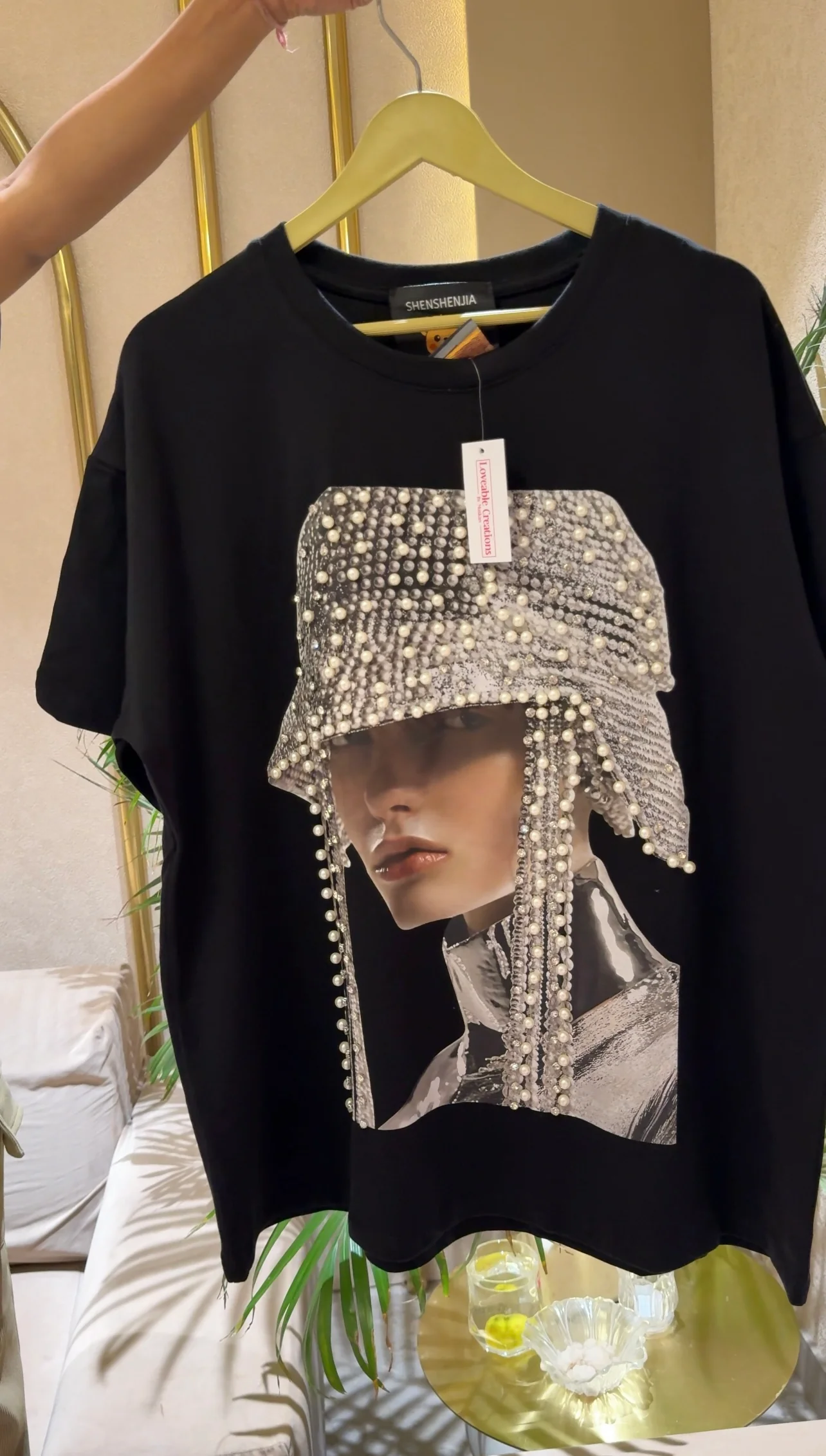 Quikry Pearl Embellish Tshirts - Image 3