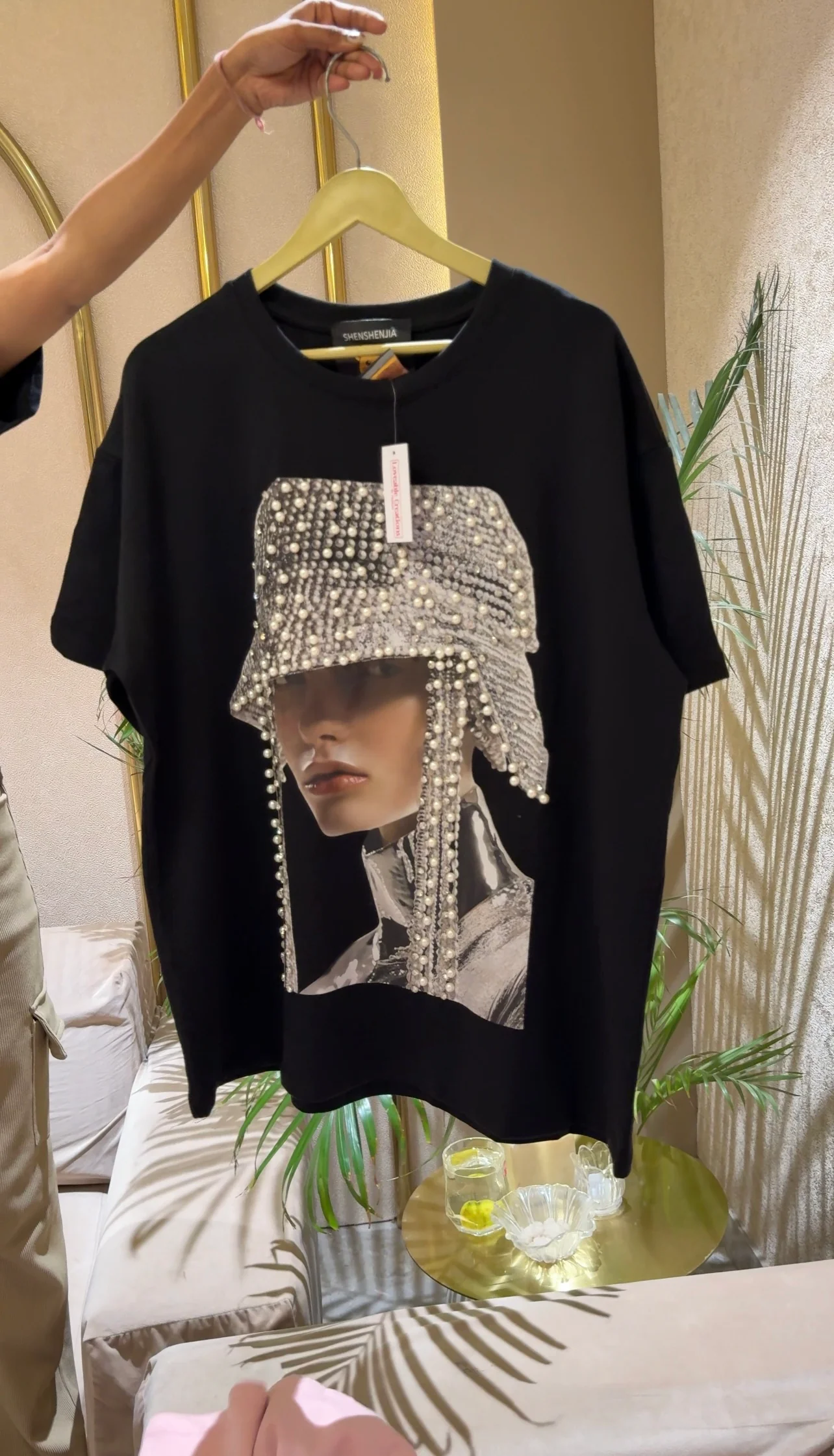 Quikry Pearl Embellish Tshirts - Image 4