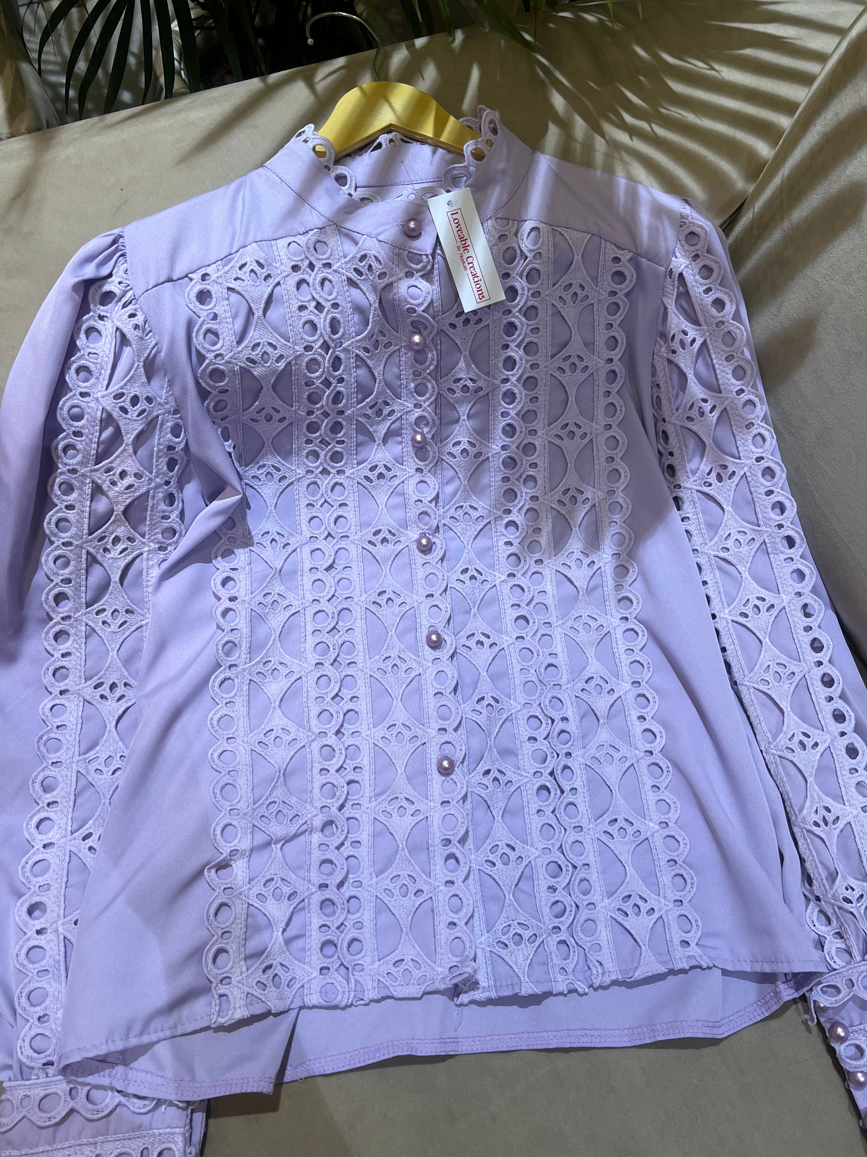 Rafia Lace Top - Image 4