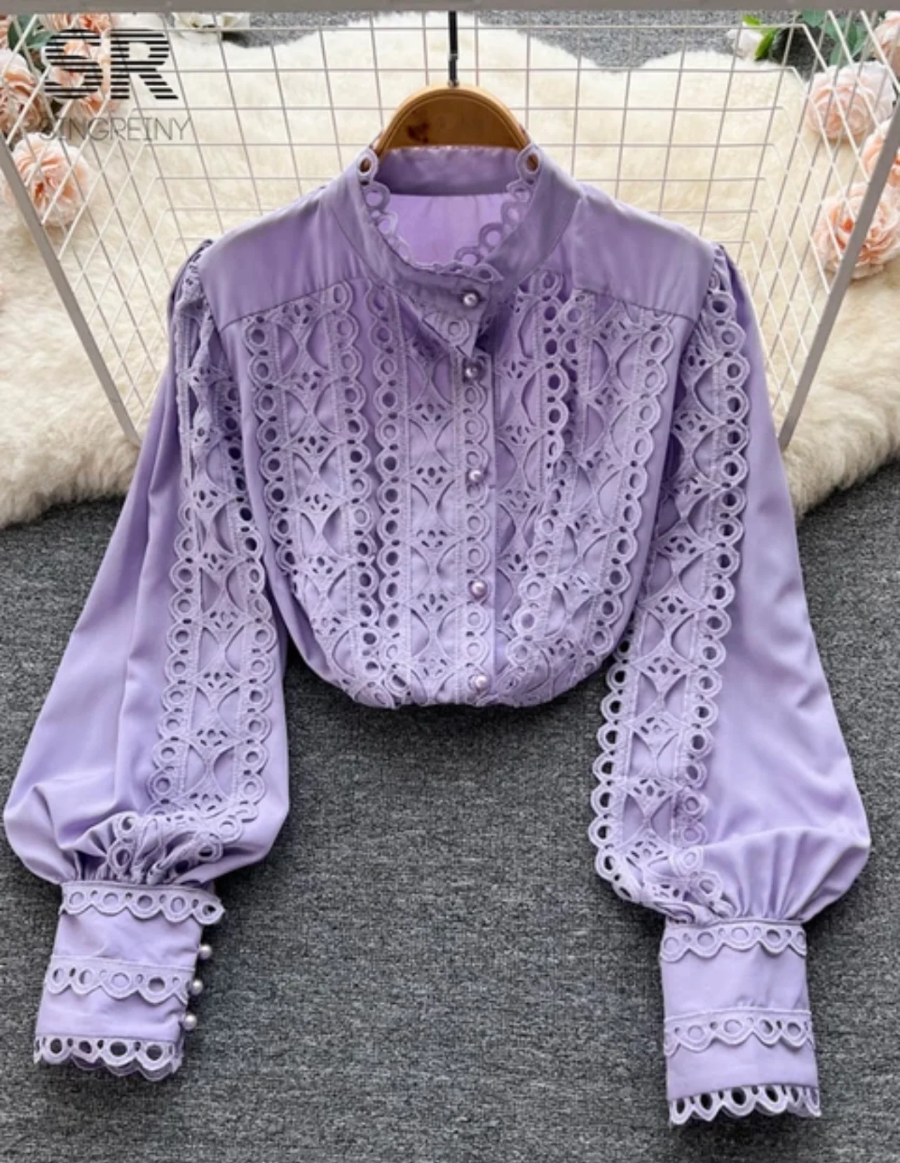 Rafia Lace Top - Image 6