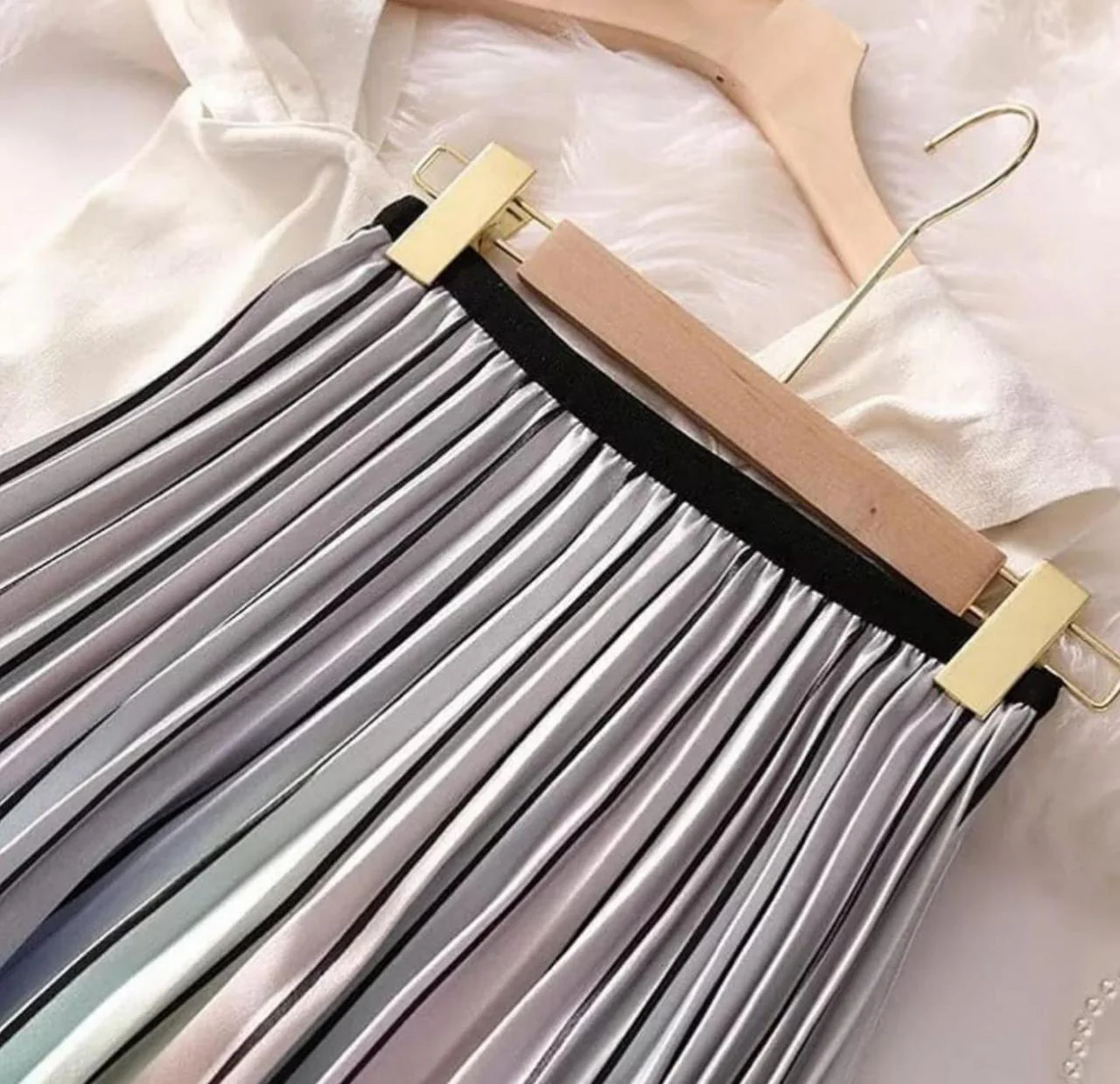 Rainbow Mettalic Skirt - Image 5