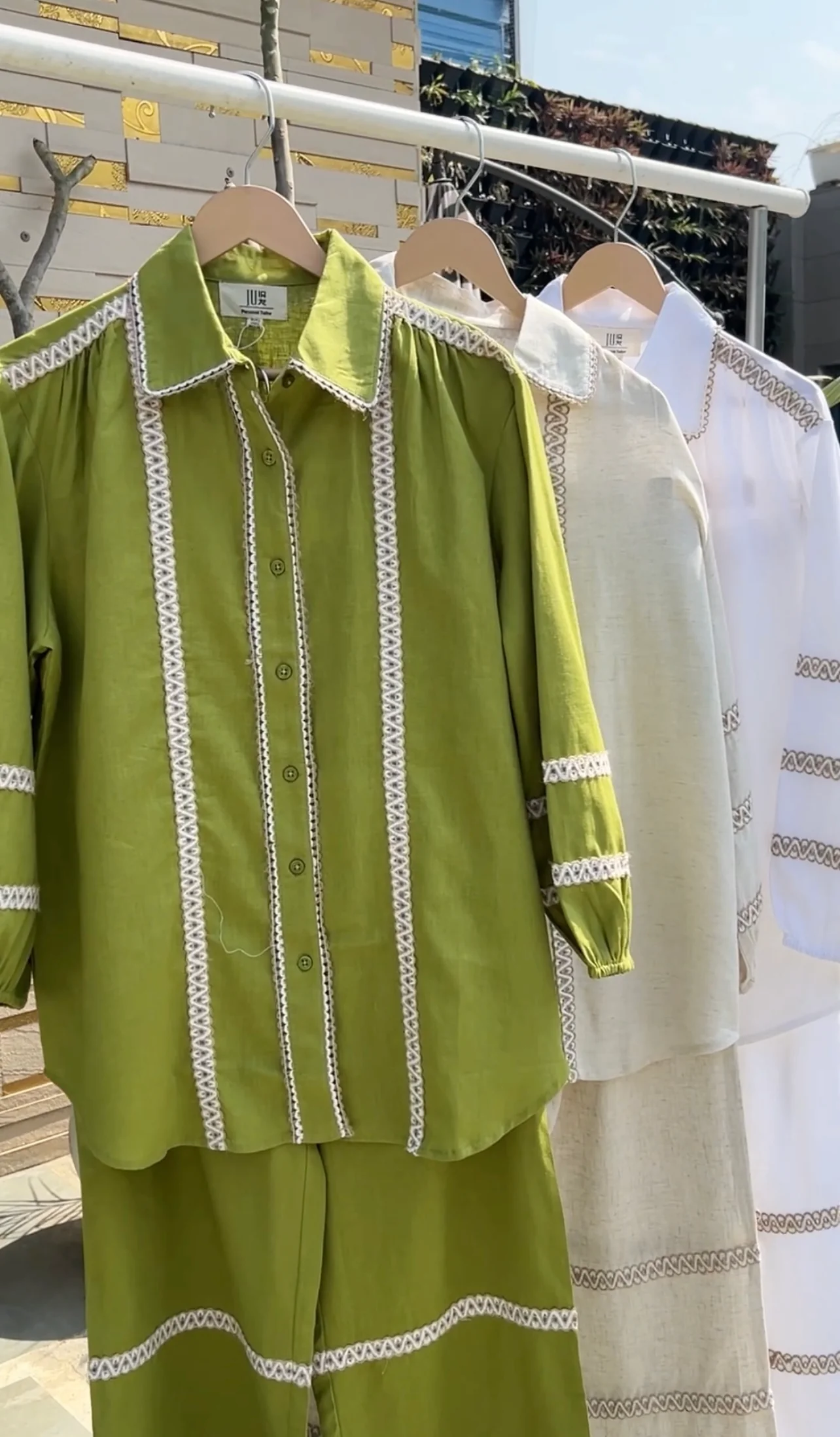 Rehmat Linen Cords Set - Image 4
