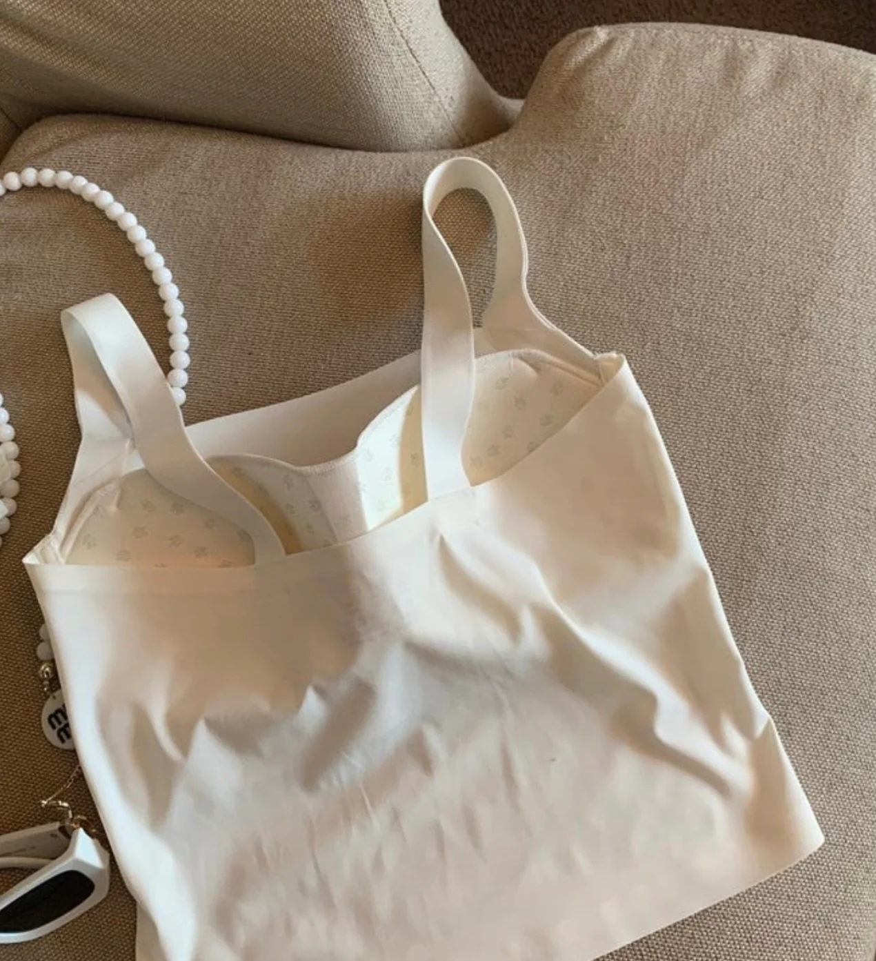 Ria tank top inbuilt with bra - Image 7
