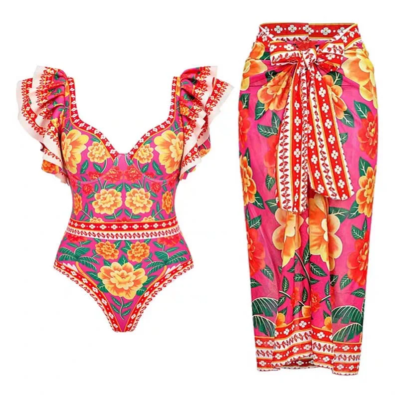 Rio floral Swimsuit - Image 4
