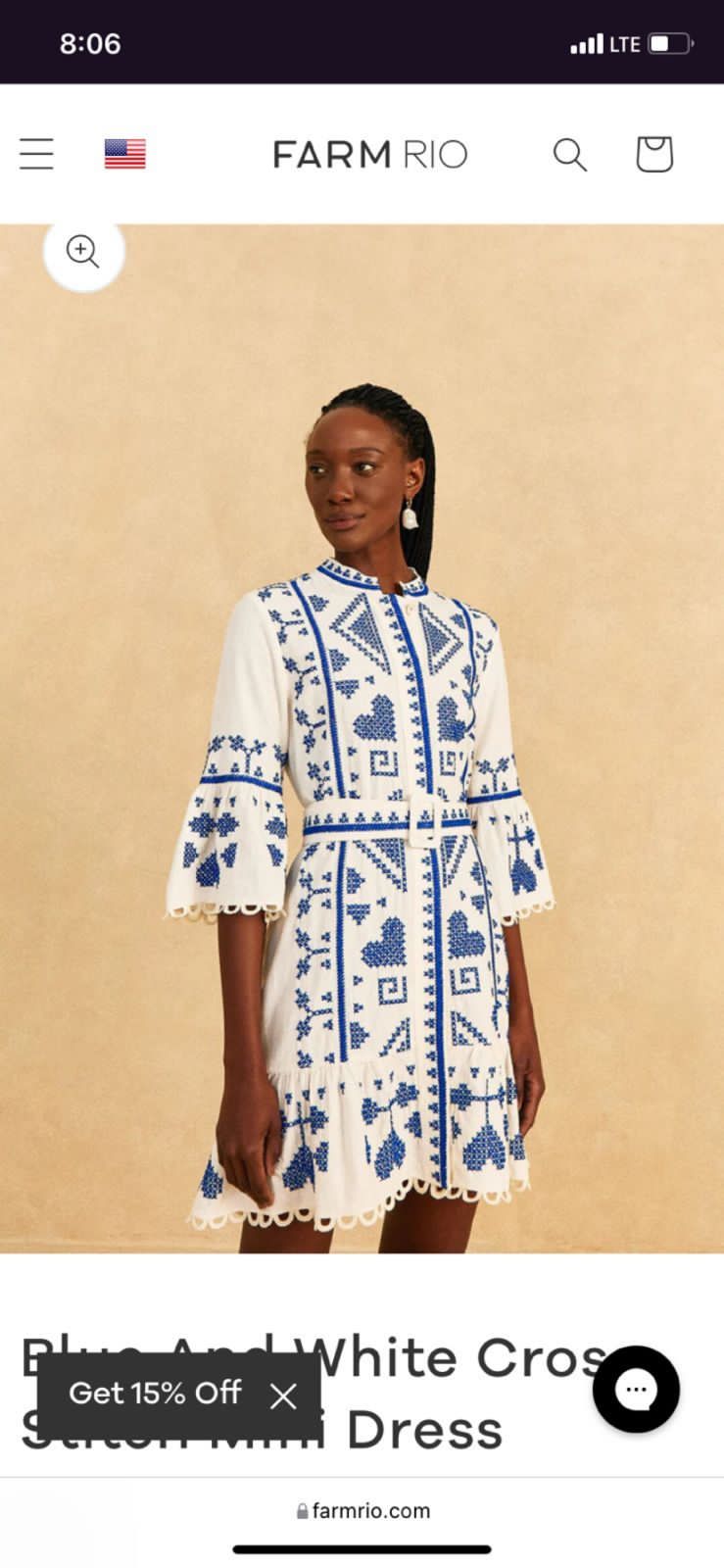 Rochie Embriodery Dress - Image 2
