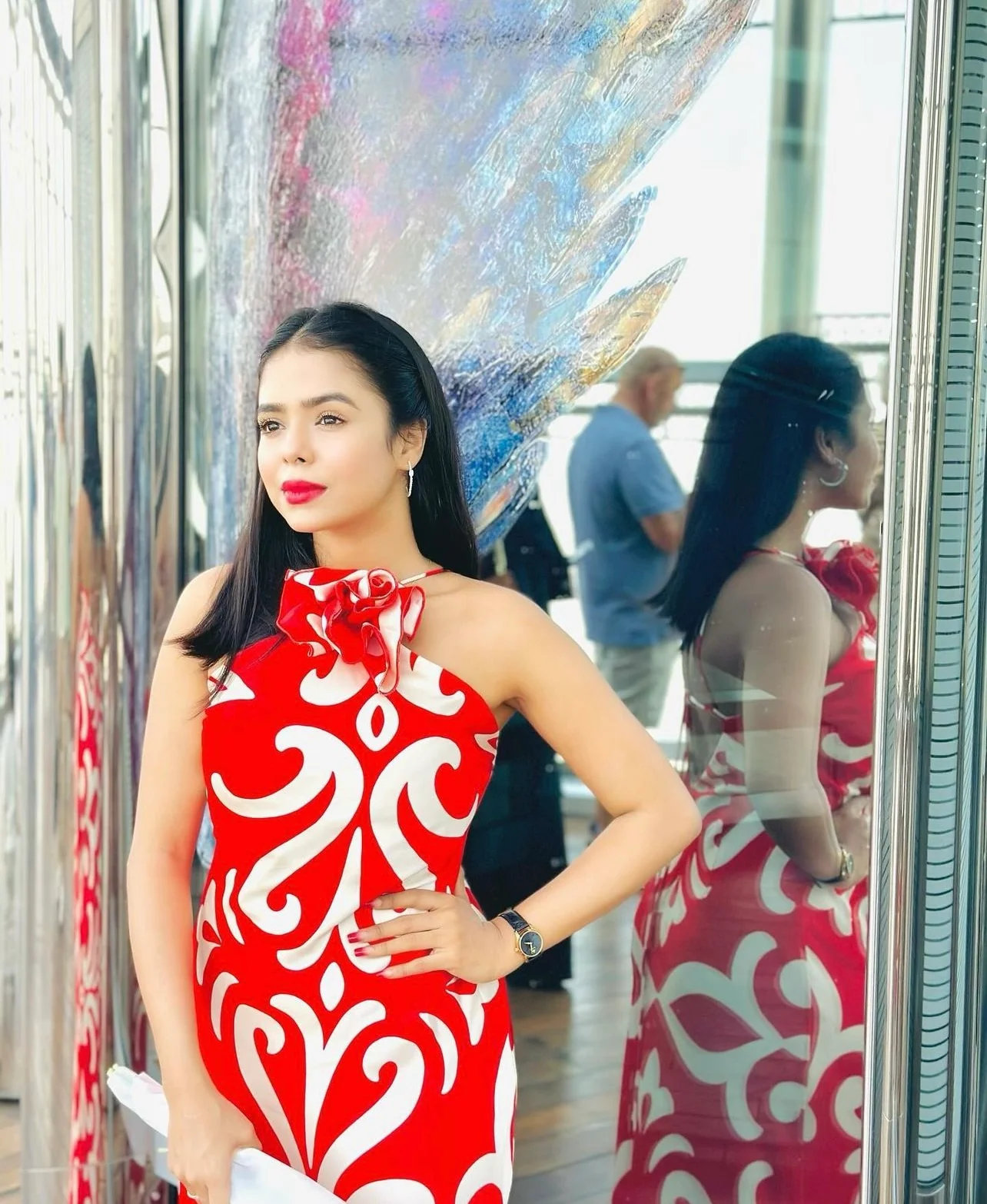Rosh Floral Maxi Dress - Image 3