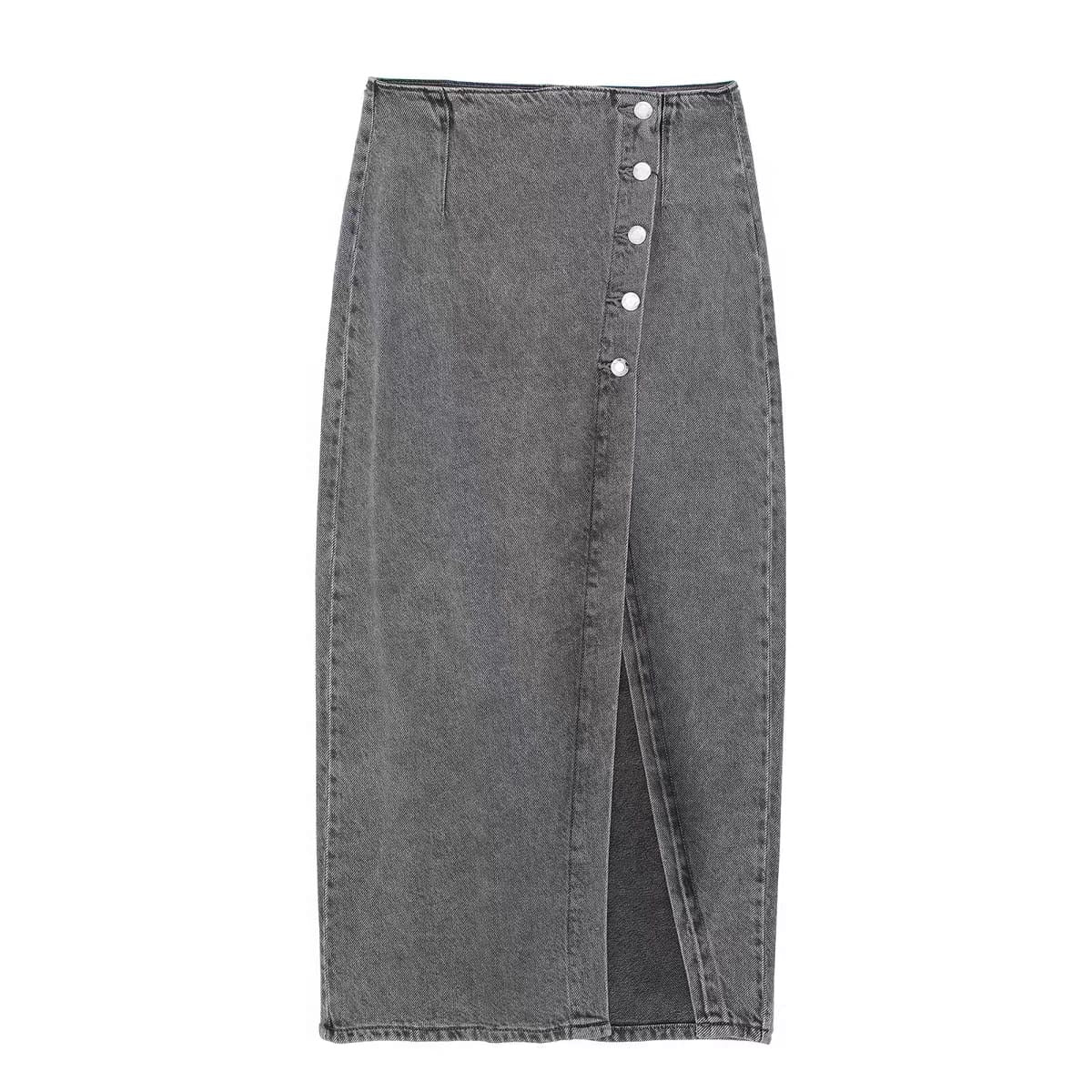 Saia Denim Skirt Set - Image 3