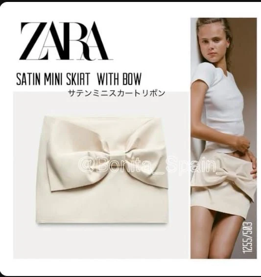 Satin Bow Skirt - Image 2