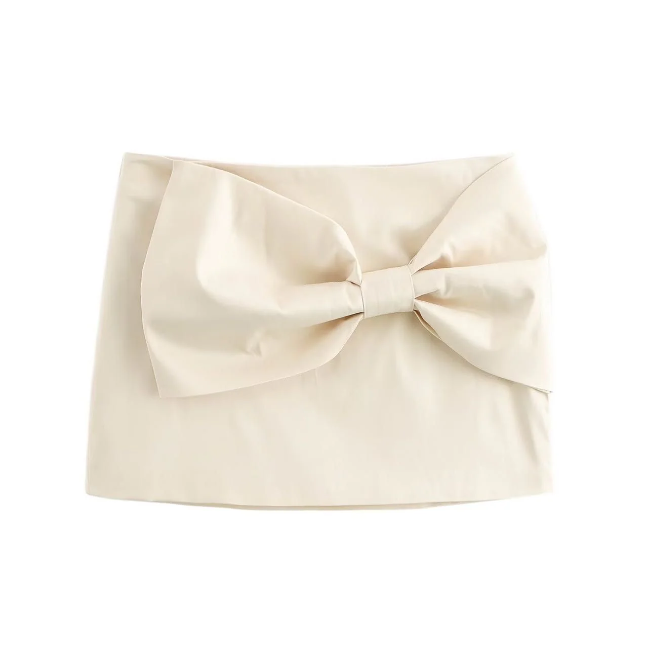 Satin Bow Skirt - Image 3