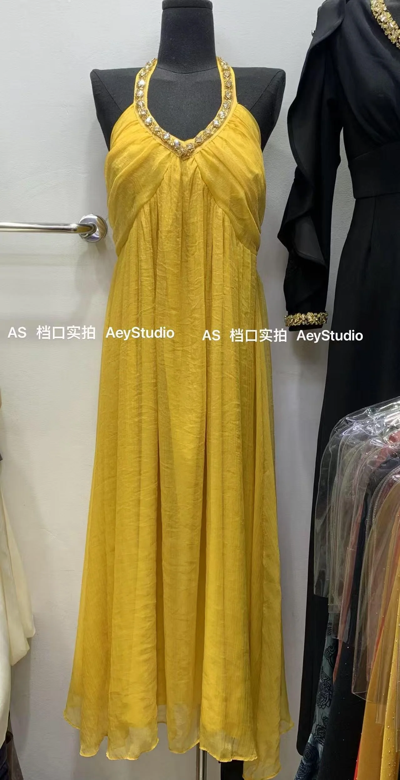 Shia Crystal Luxe Maxi Dress - Image 3