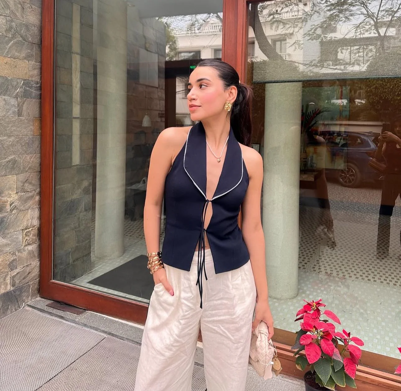 Shynae Halter Neck Top - Image 2