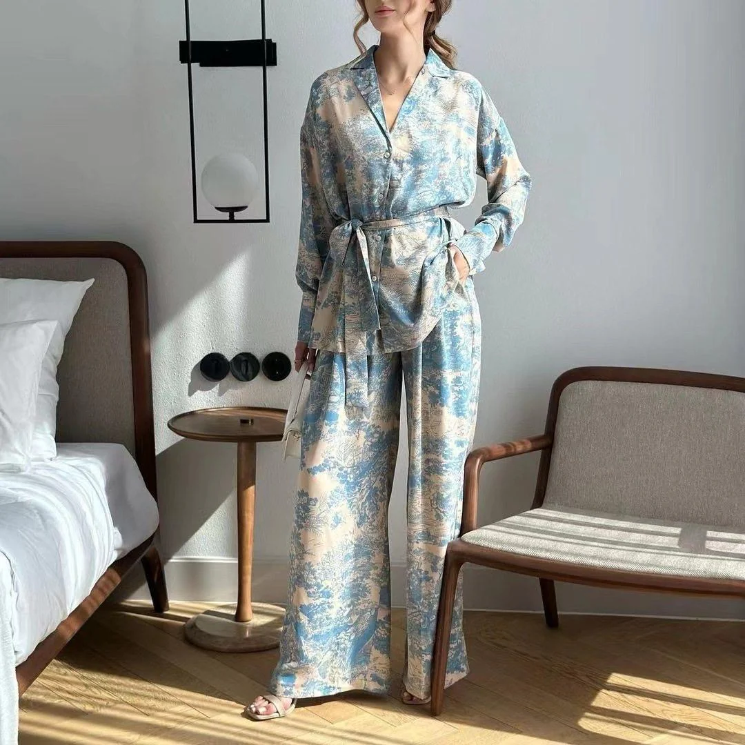Siena Luxe Lounge Wear Set - Image 4