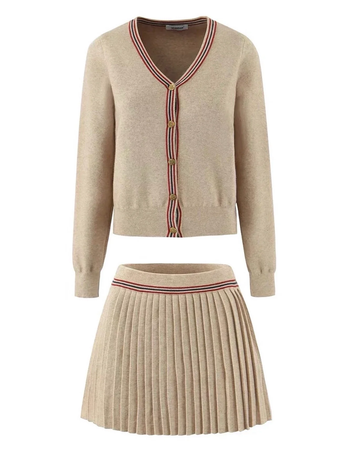 Soft Neutral Skirt Set - Image 8
