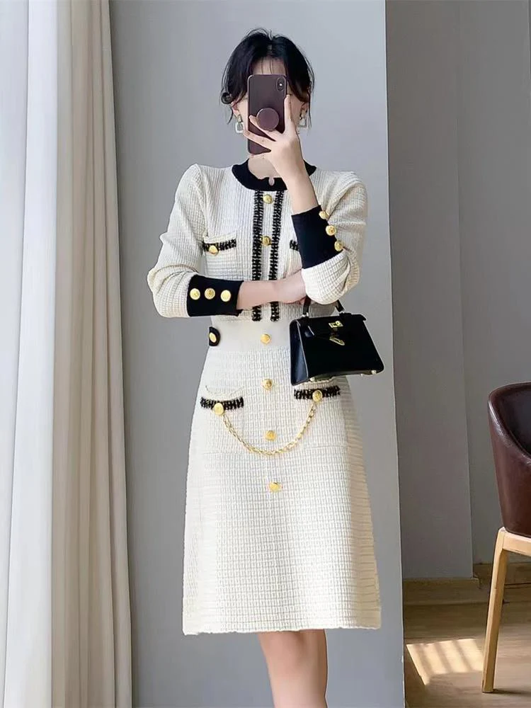 Solay Knitted Dress - Image 10