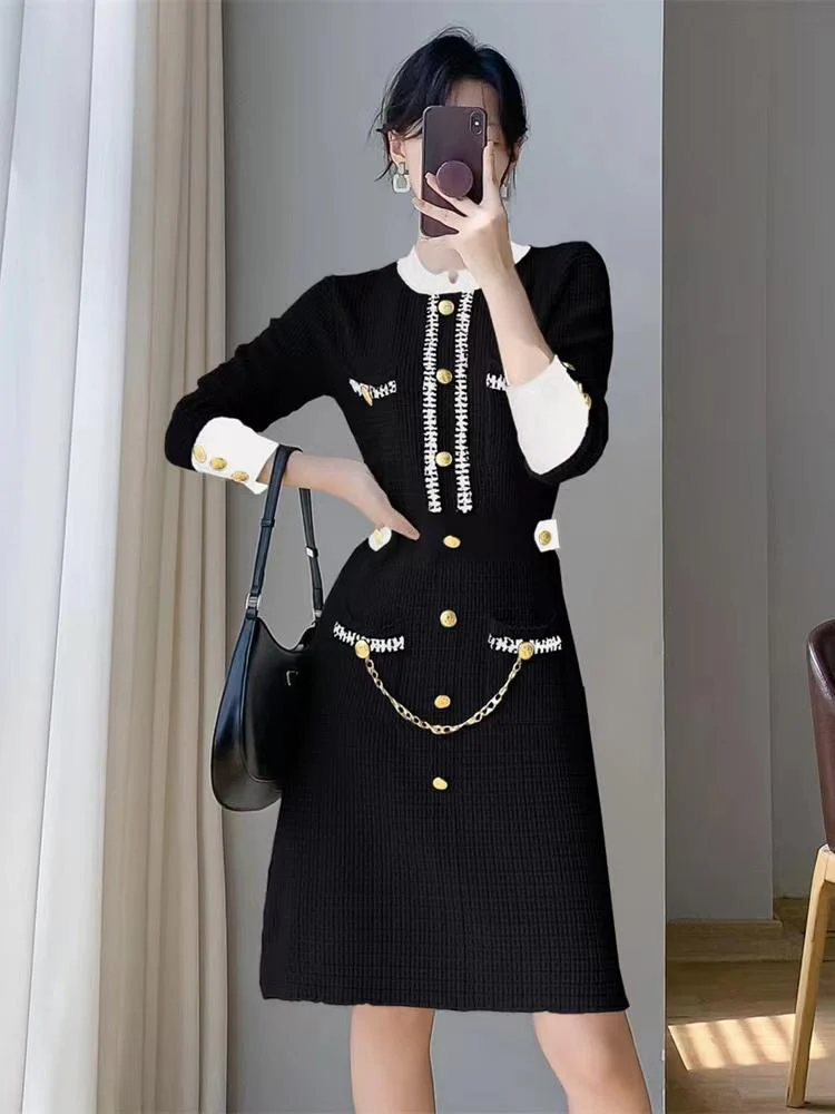Solay Knitted Dress - Image 9