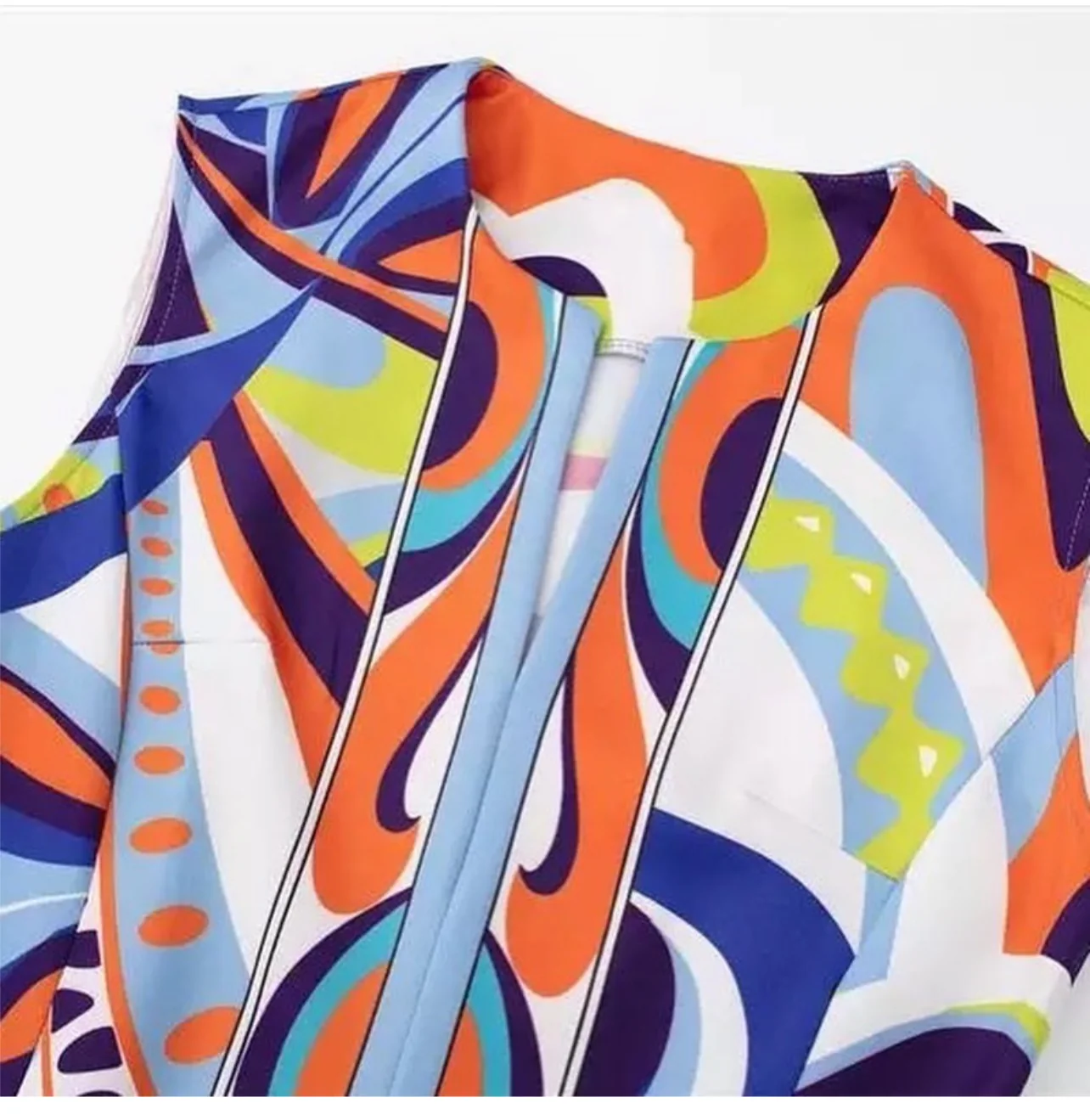 Solyn Printed Dress - Image 5