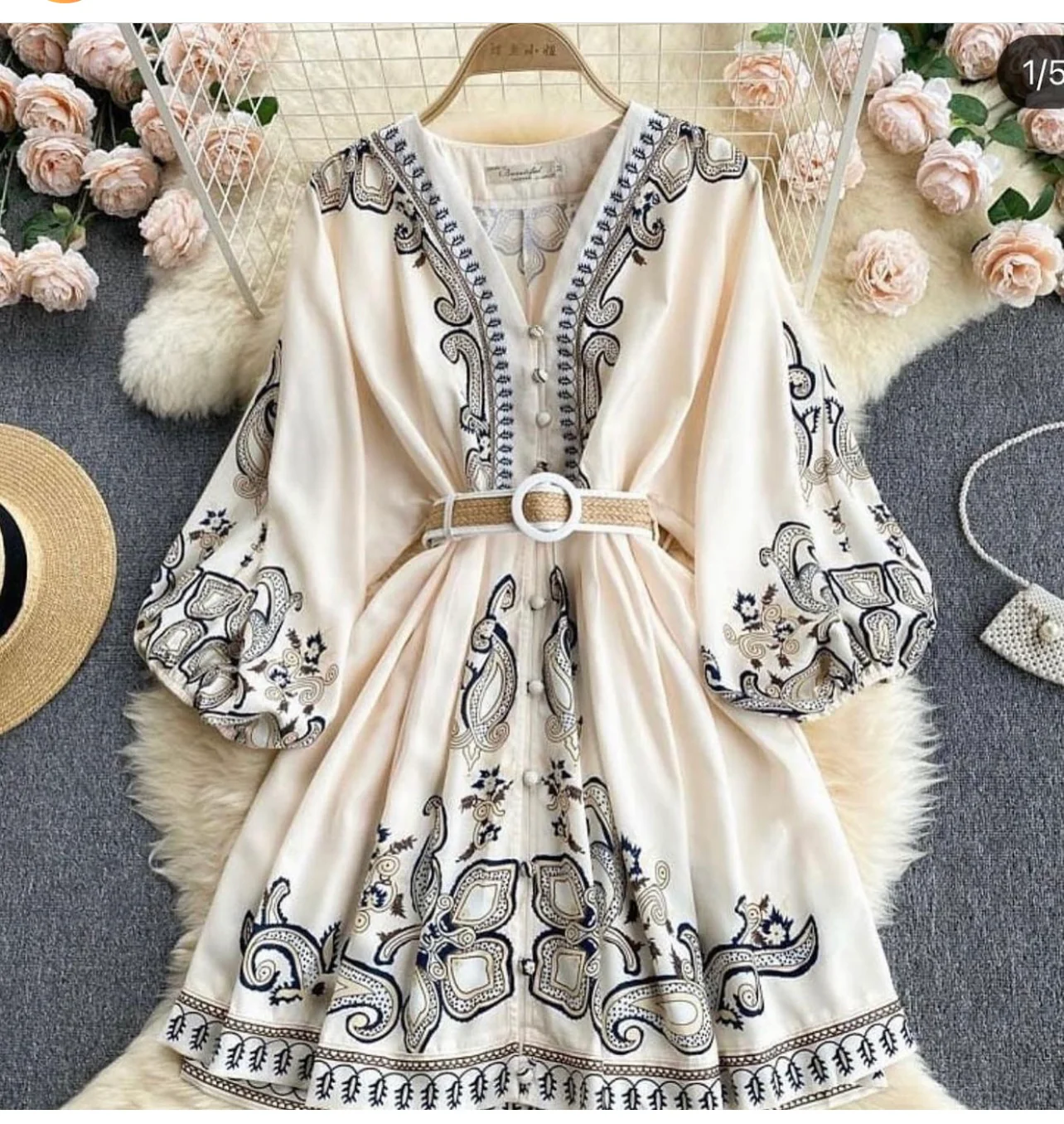 Summer floral dress - Image 2