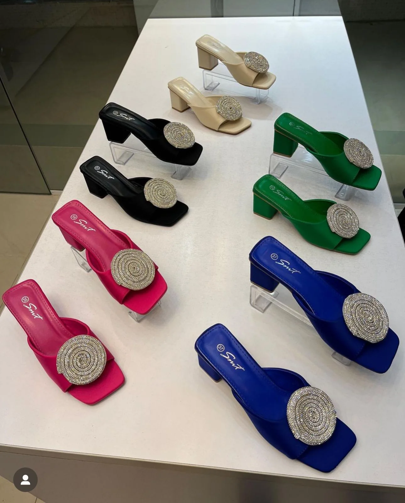 Swarosvki Rope Block Heels - Image 5