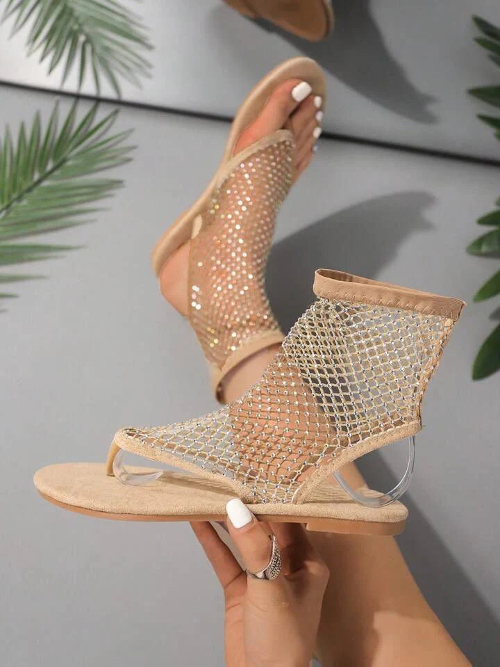 Swarovski Fishnet Flats - Image 2