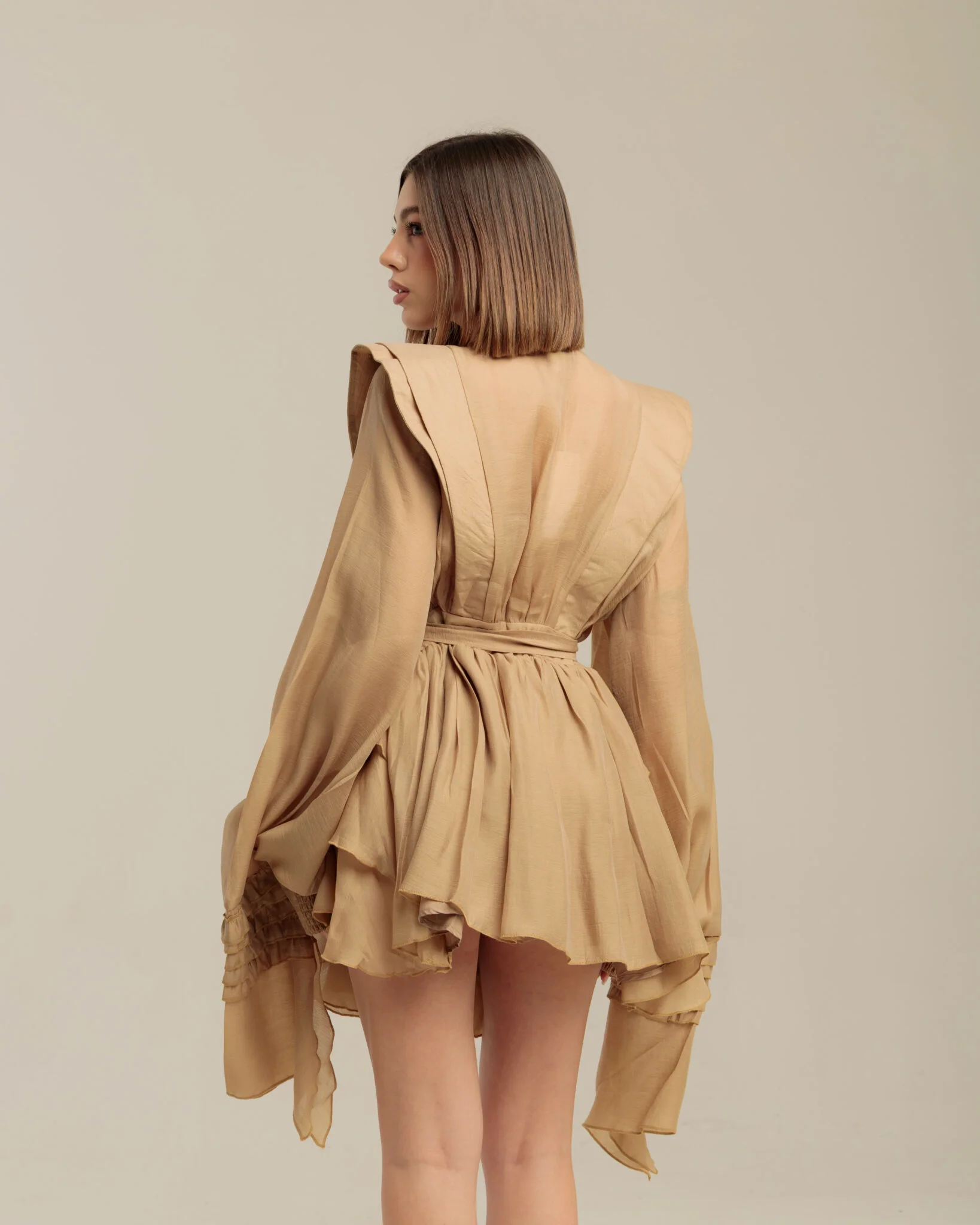 Truffle Viel Statement Dress - Image 5