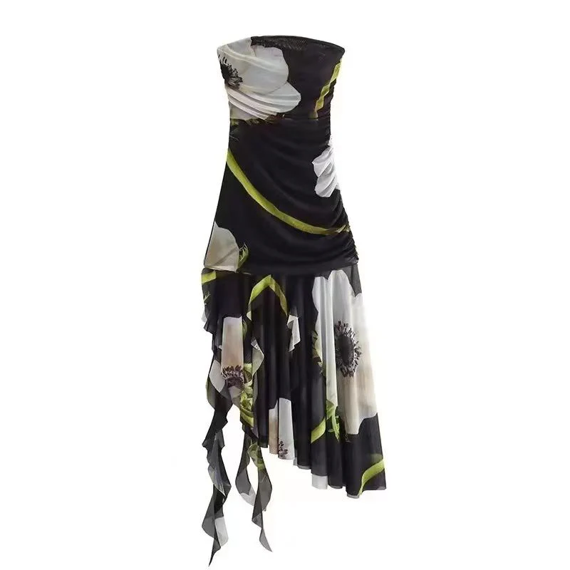 Tube Frill Dress - Image 2