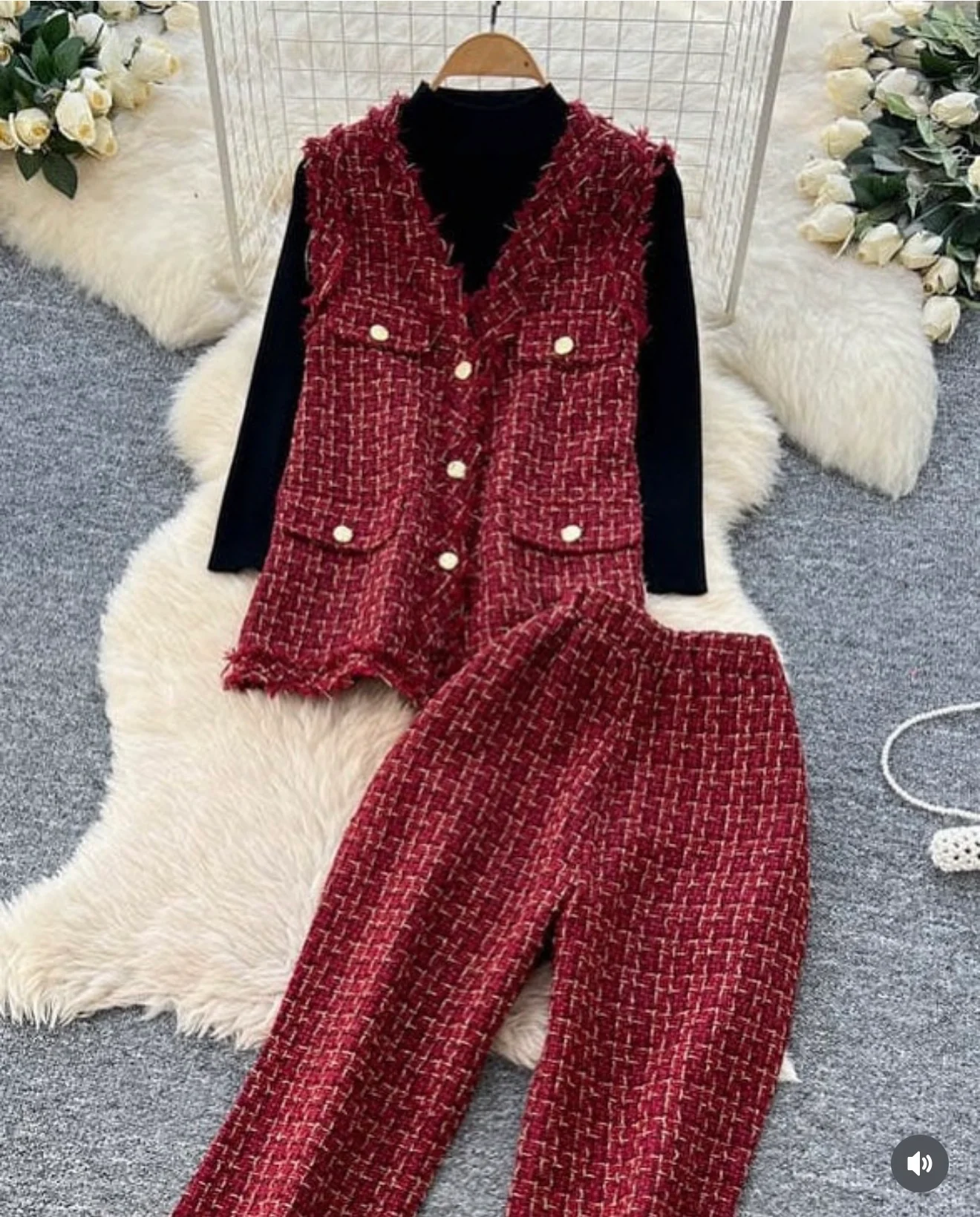 Tweed Blazer Set - Image 3