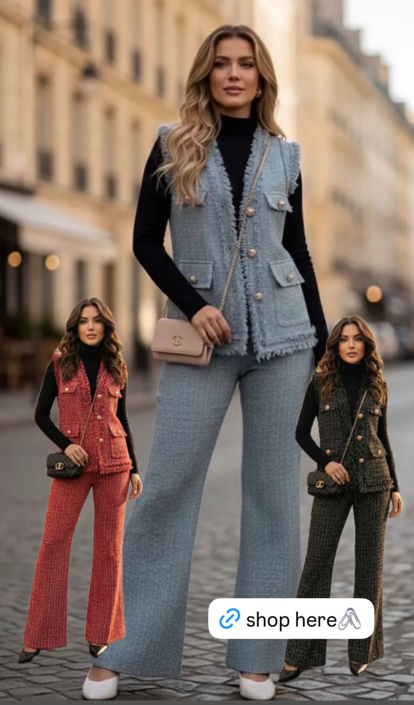 Tweed Blazer Set - Image 5