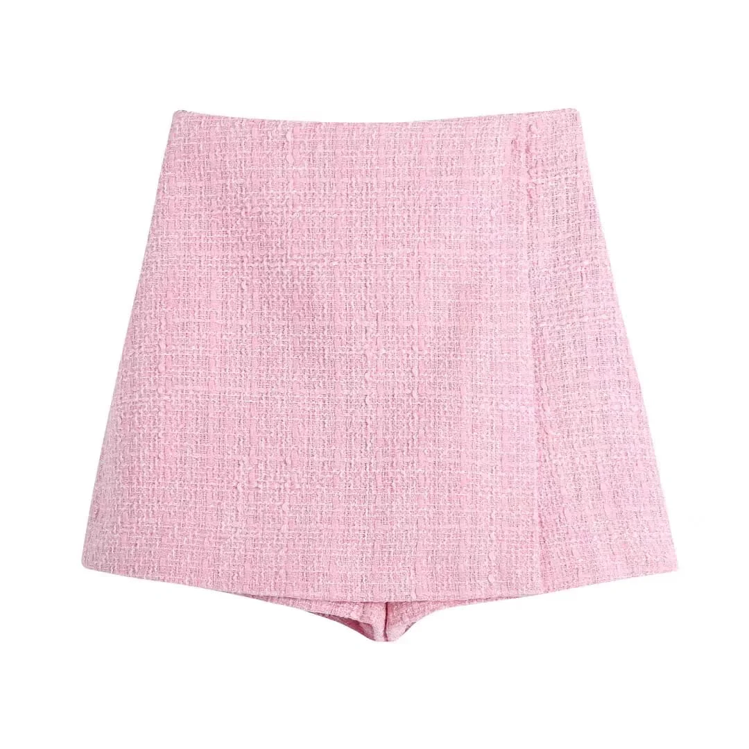 Tweed Blazer Shorts Set - Image 3