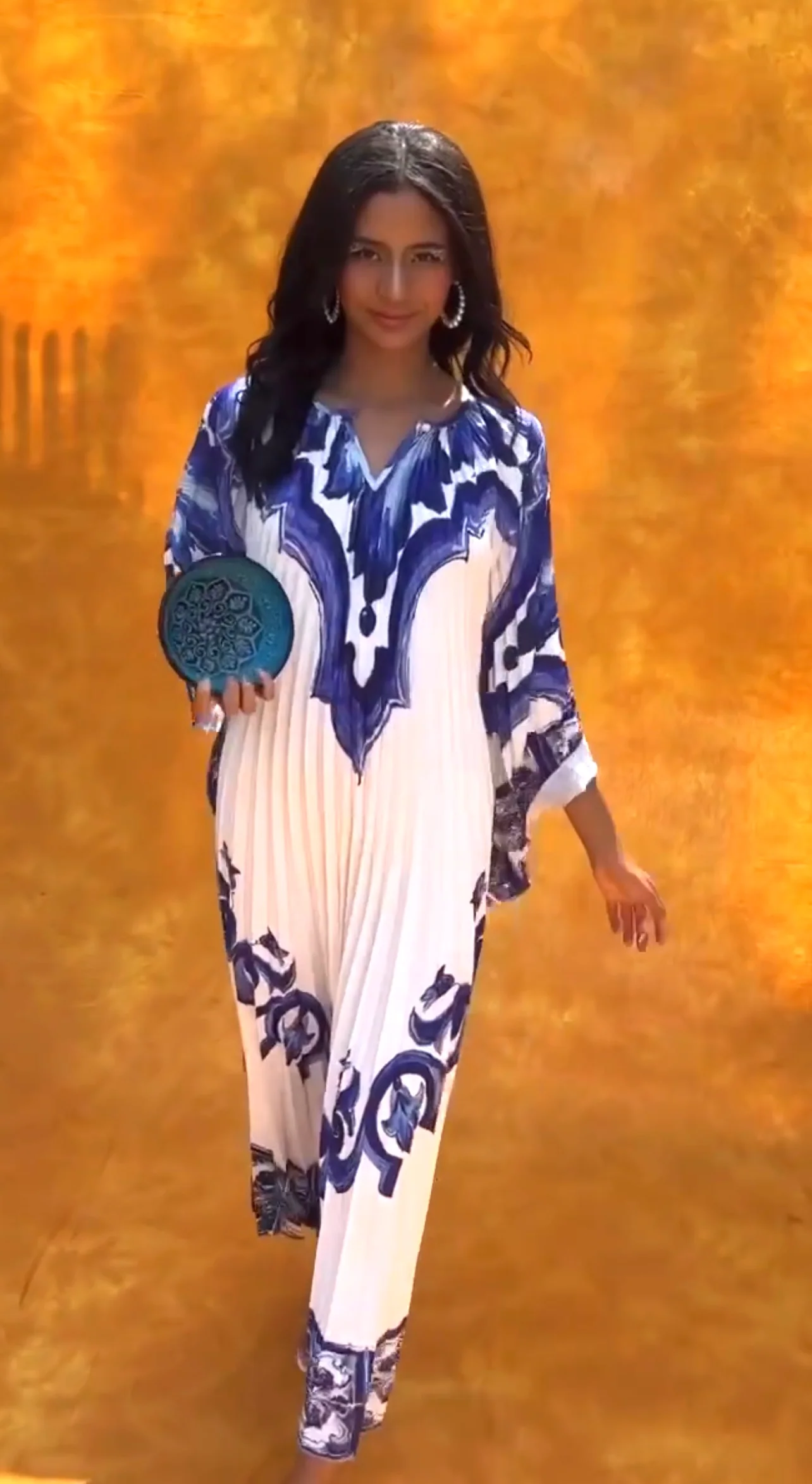 Pleated Dress - Image 3