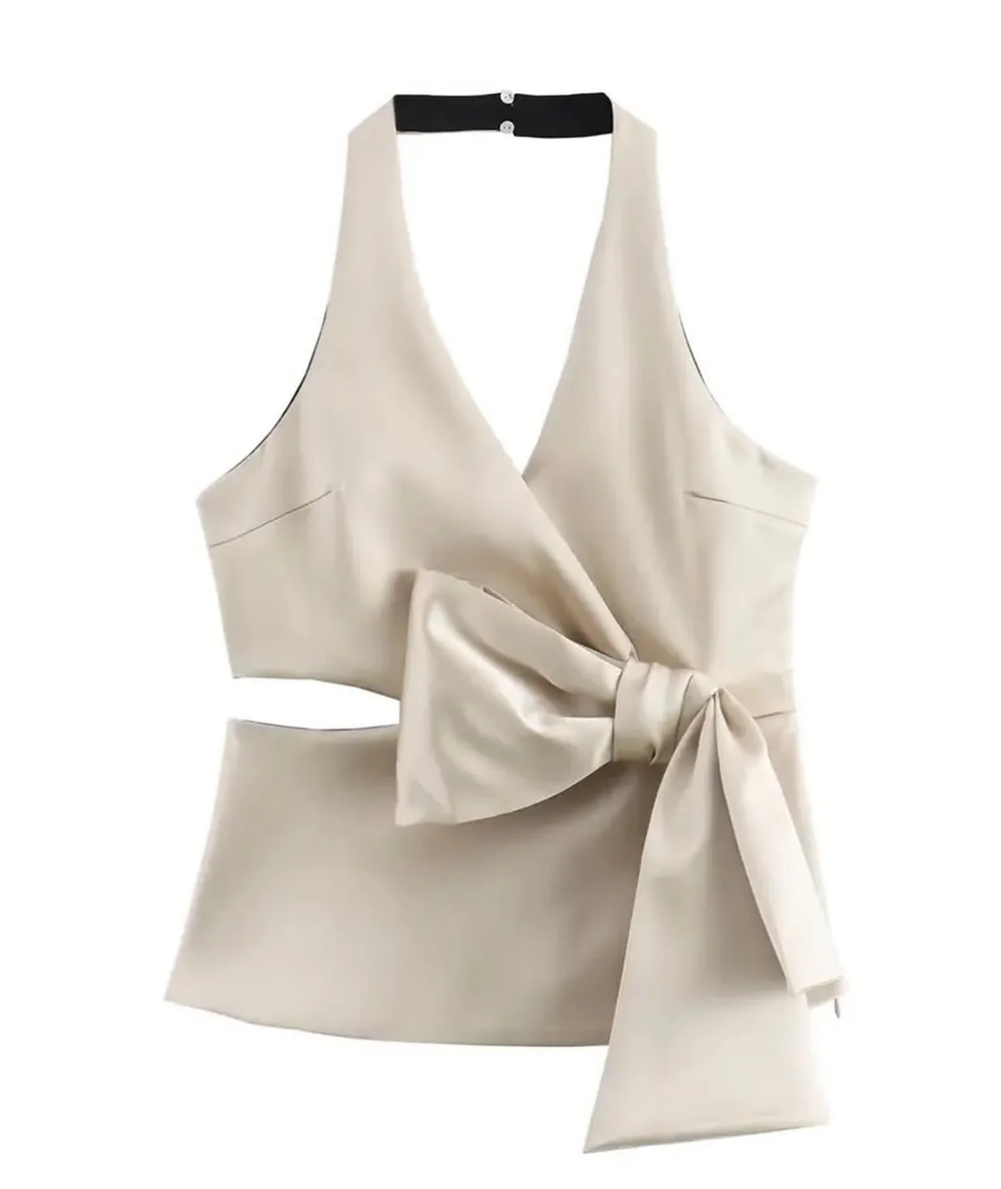 V neck sleeveless top - Image 4