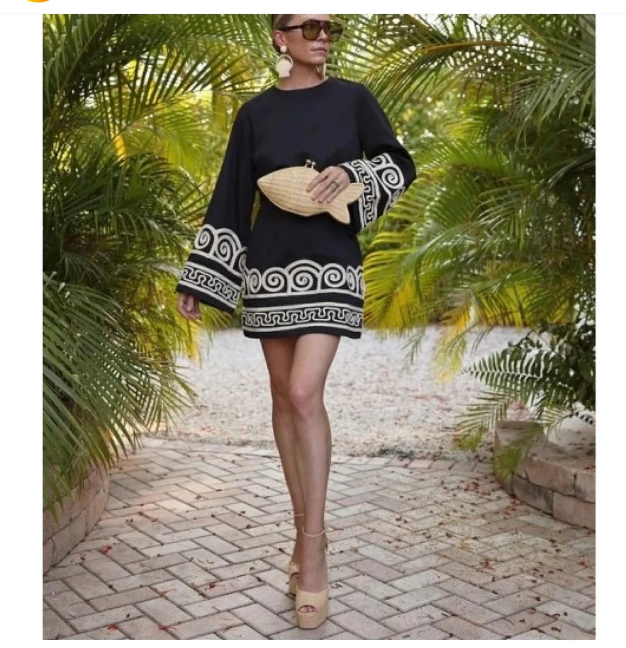 Vella Embriodery Dress - Image 4