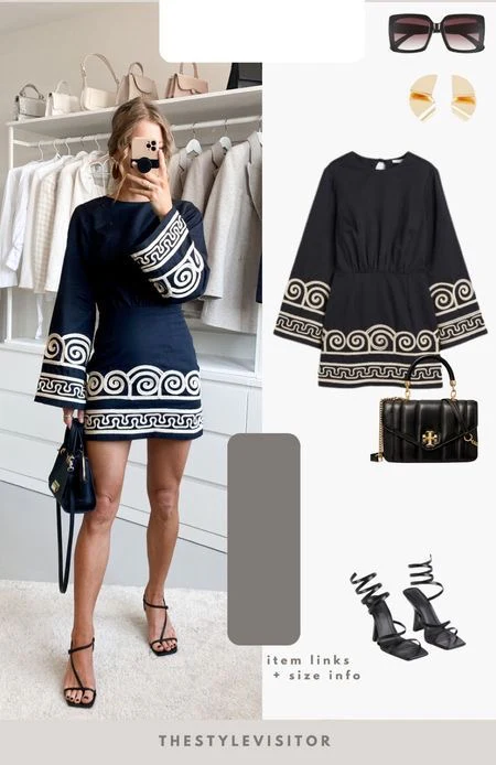 Vella Embriodery Dress - Image 6