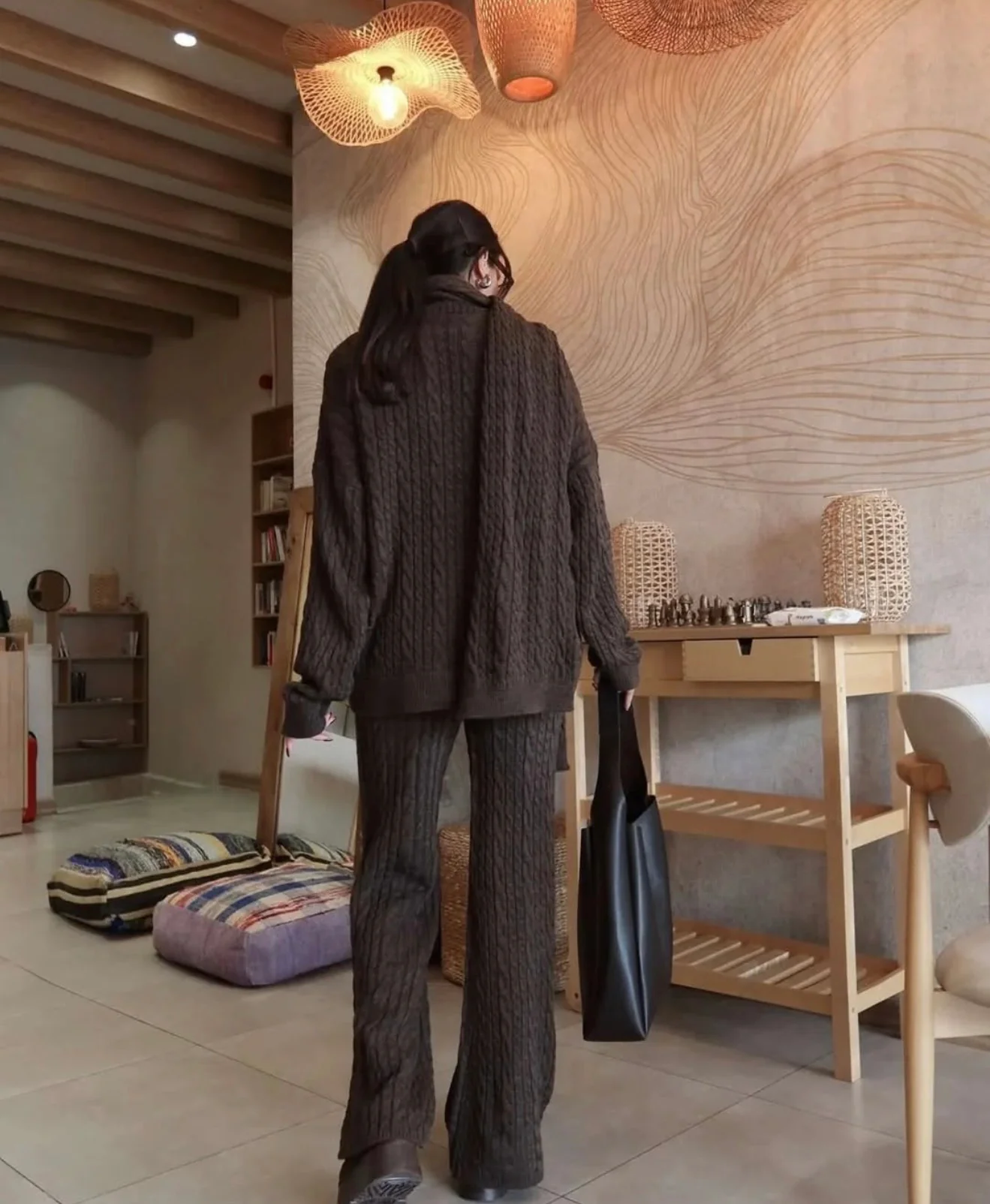 Velour Three Pc Luxe Knit cords set - Image 7