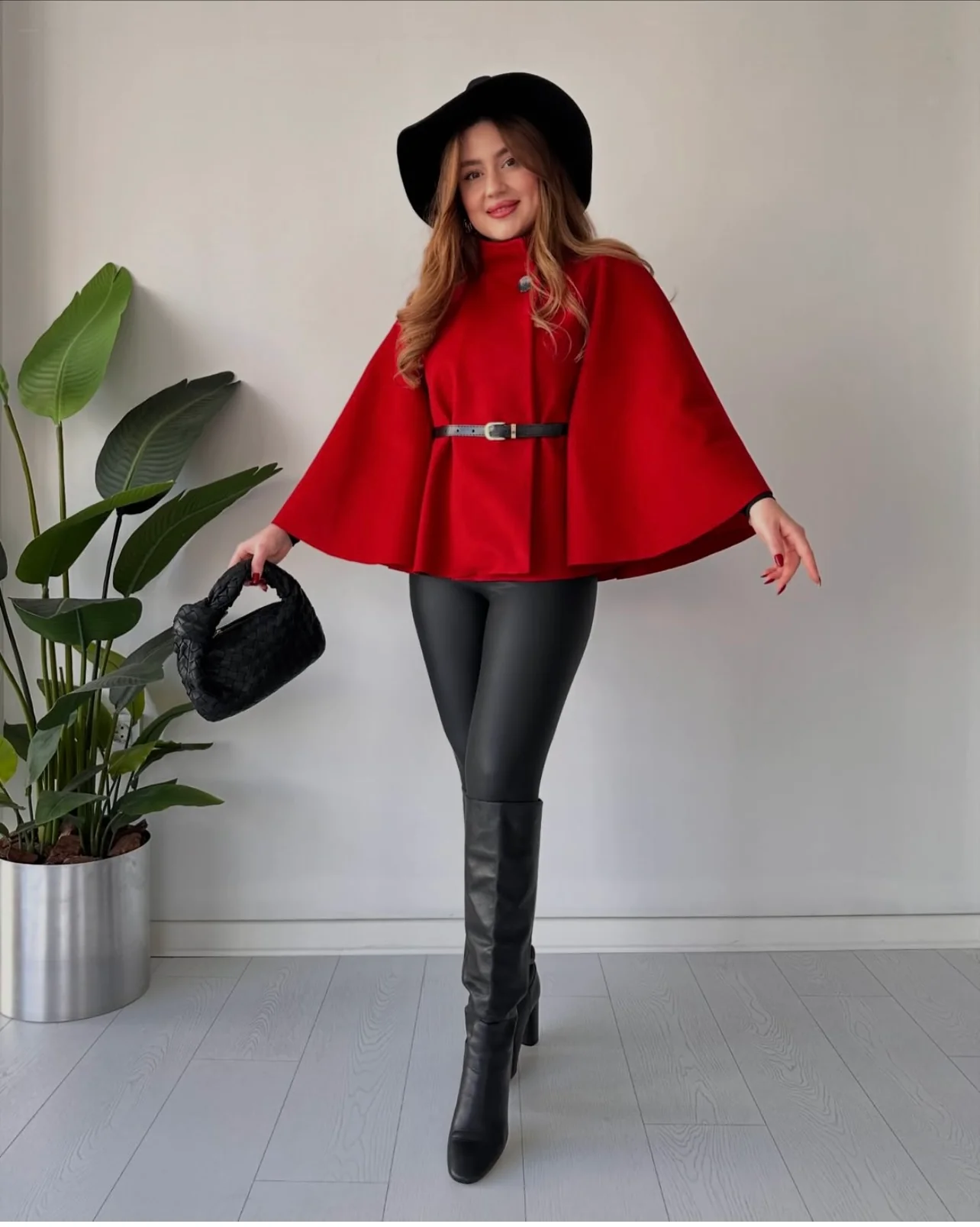 Vihana Cape With Belt - Image 5