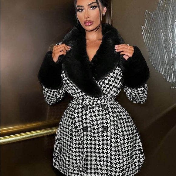 Winter Charm Luxe Trench Coat - Image 6