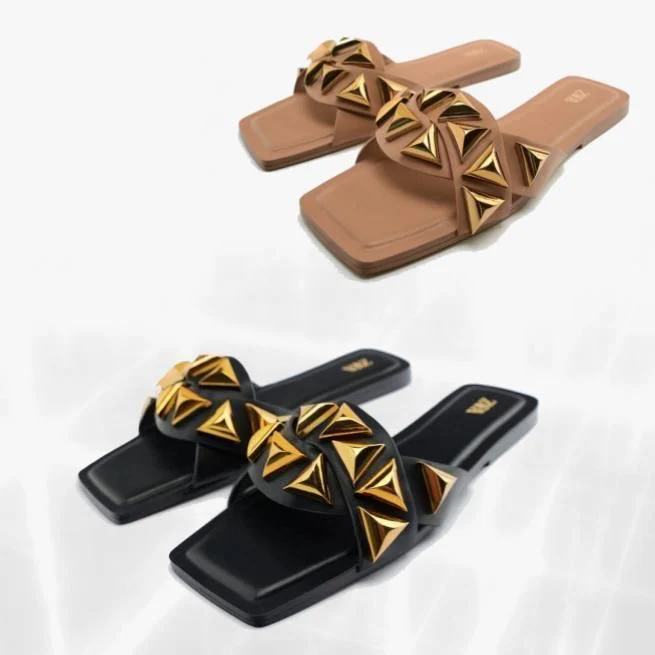Zar Studded Flats - Image 2