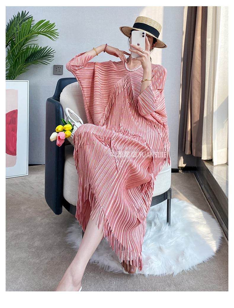 Zora Pleated Dress - Image 5
