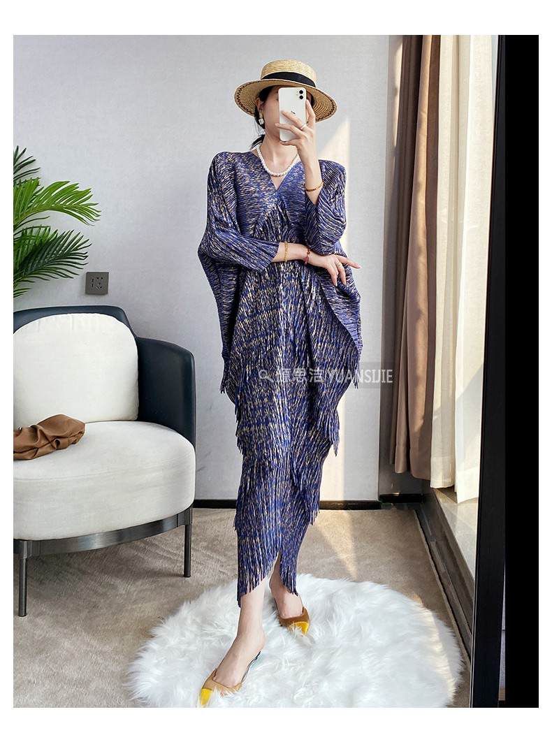 Zora Pleated Dress - Image 6