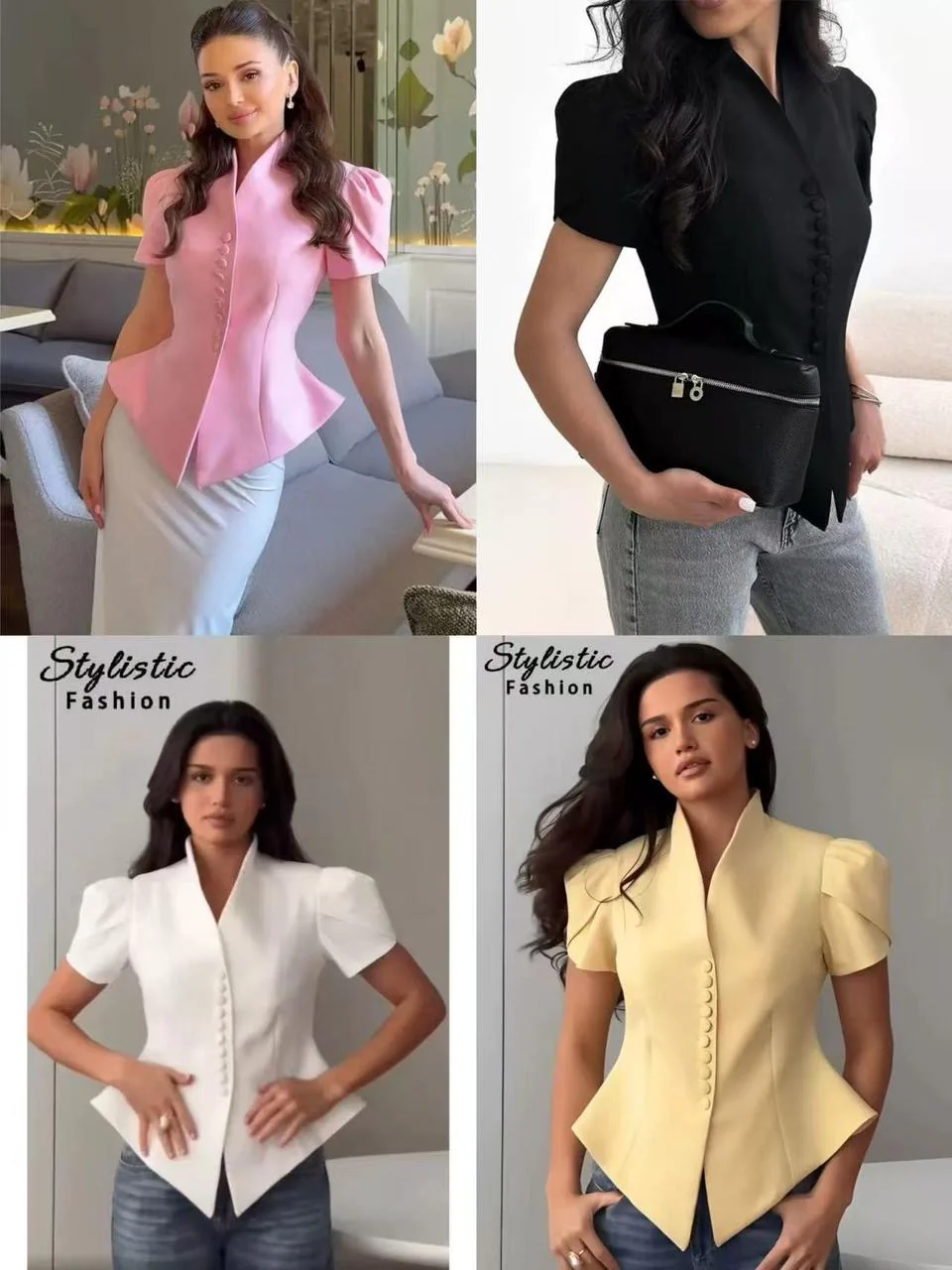 Zyva Luxe Peplum Top - Image 3